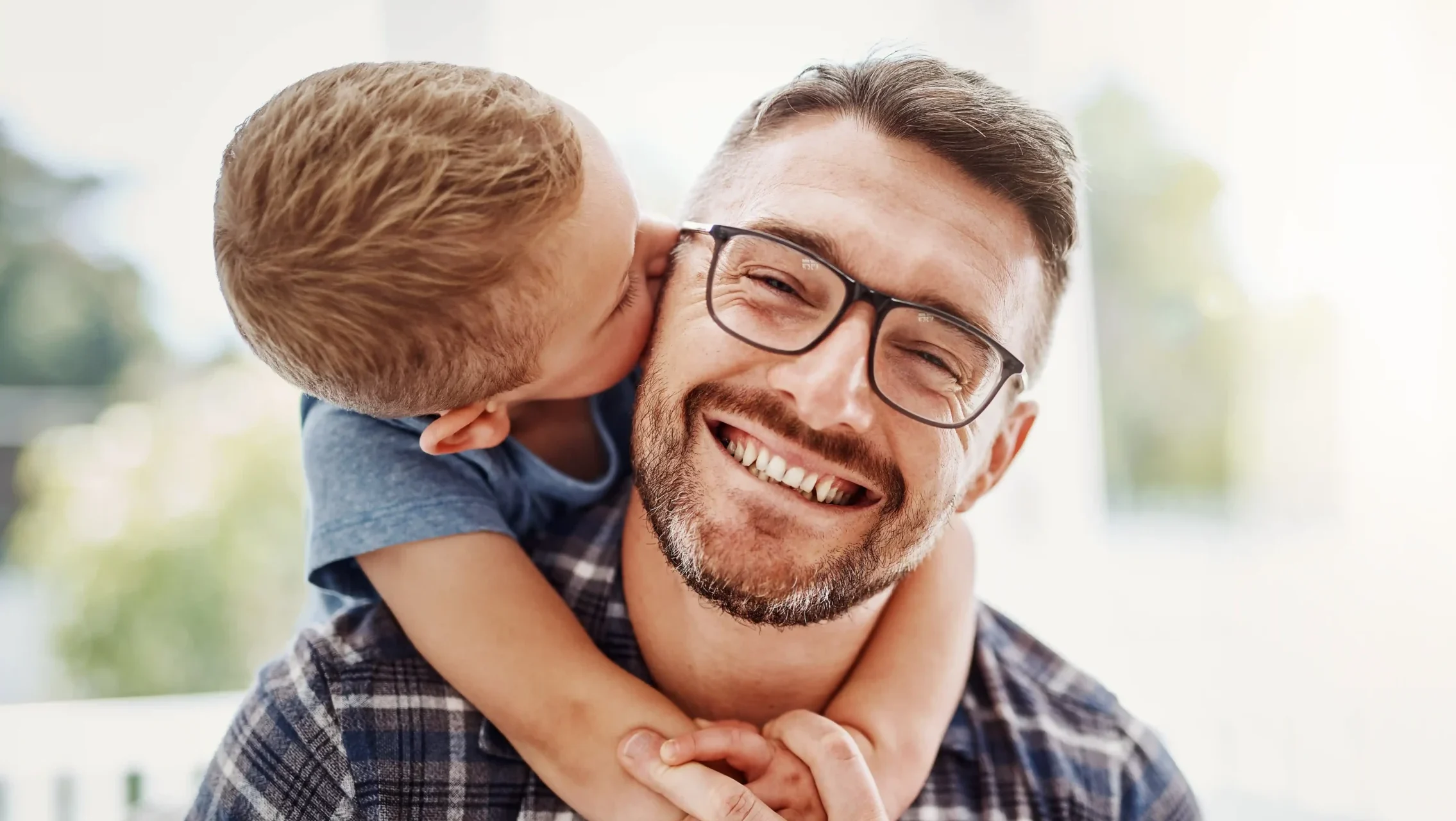 Parent and child representing single parent dating